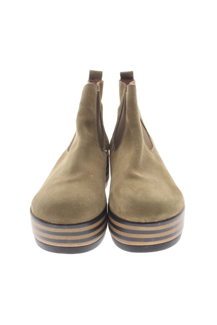 Botines de IS TO ME de la talla 40, de color beige de