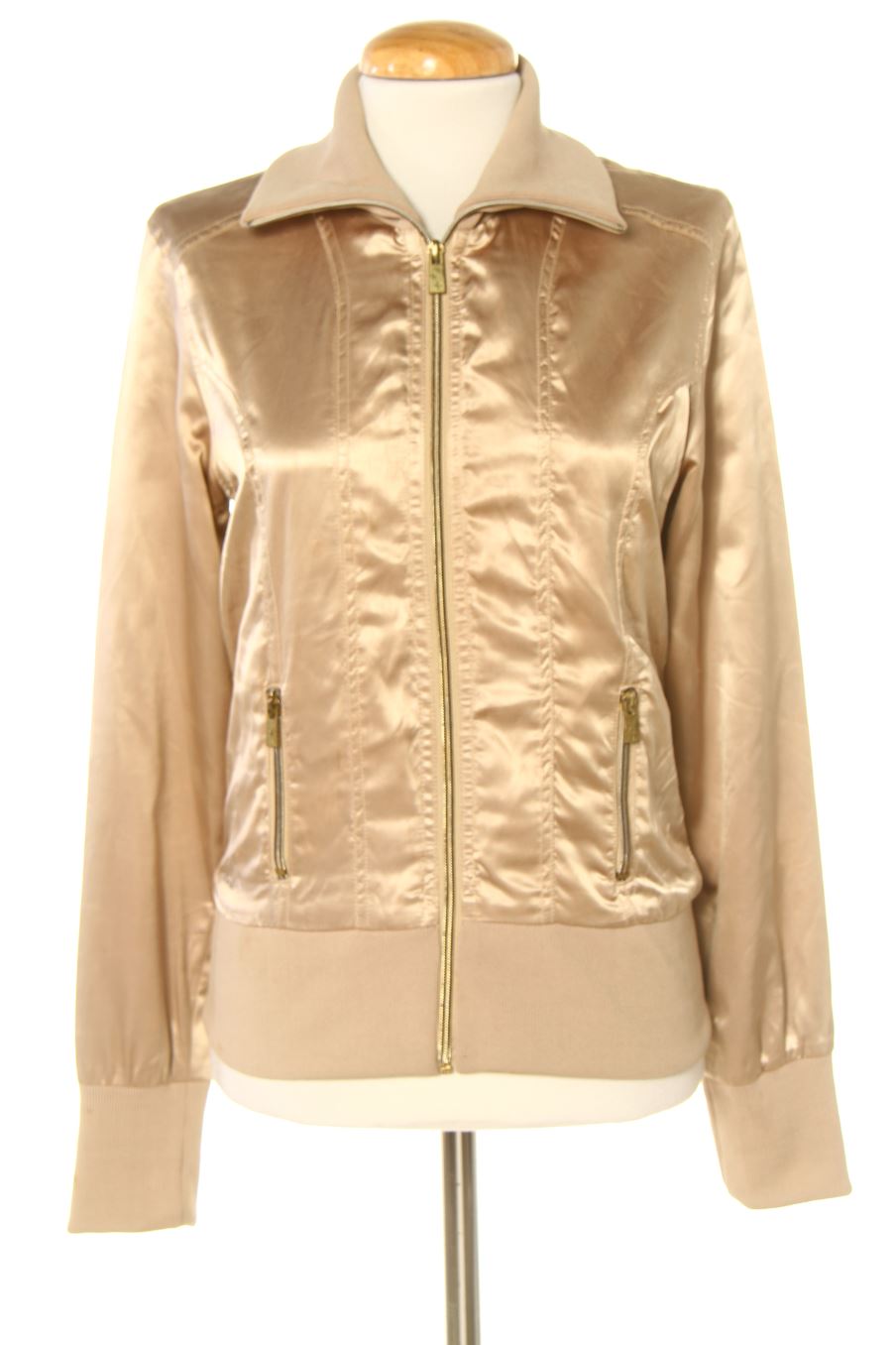 Giubbotto de Bershka de la talla M, de color dorato