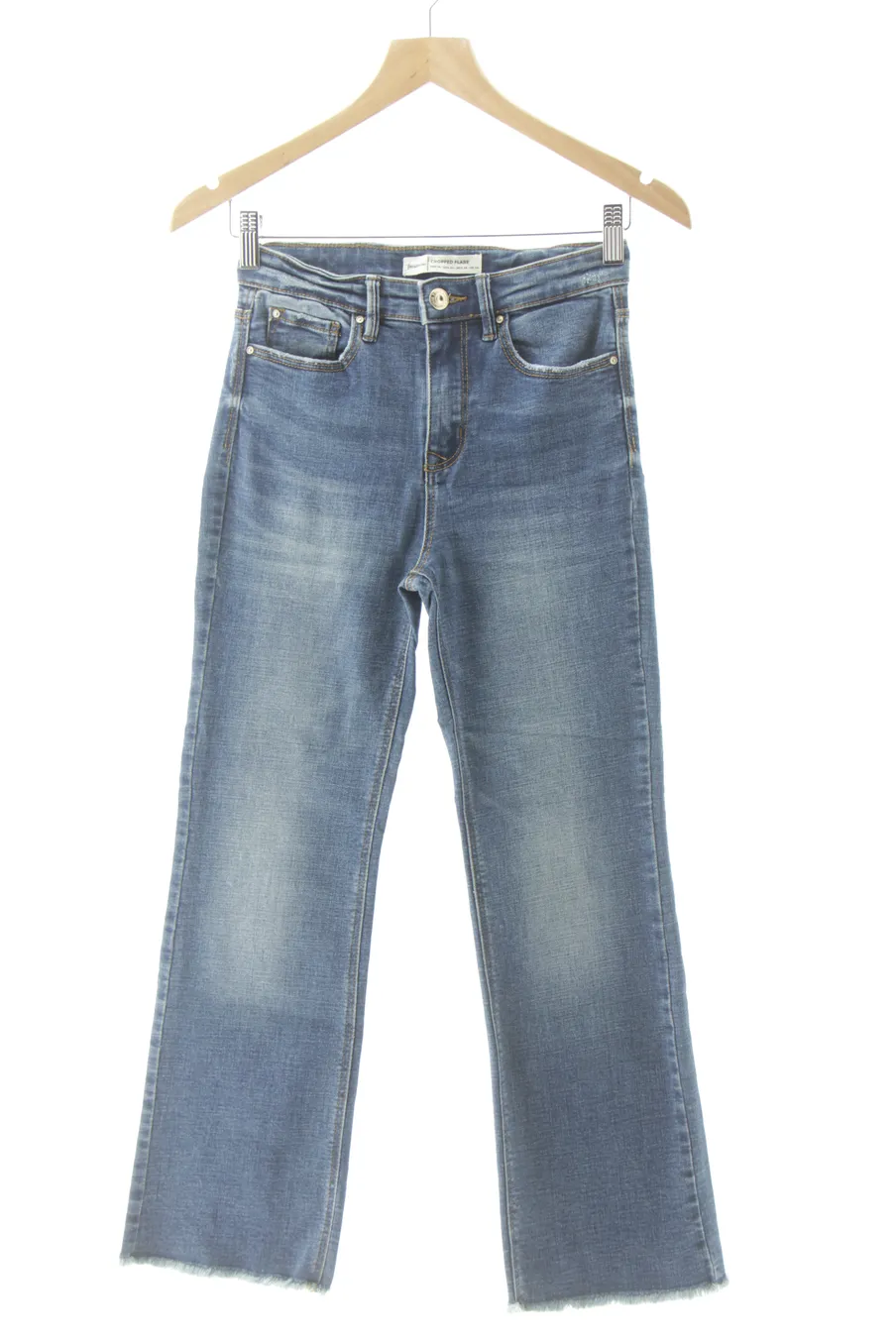 Vaquero de Stradivarius de la talla 36, de color azul de ropa vaquera