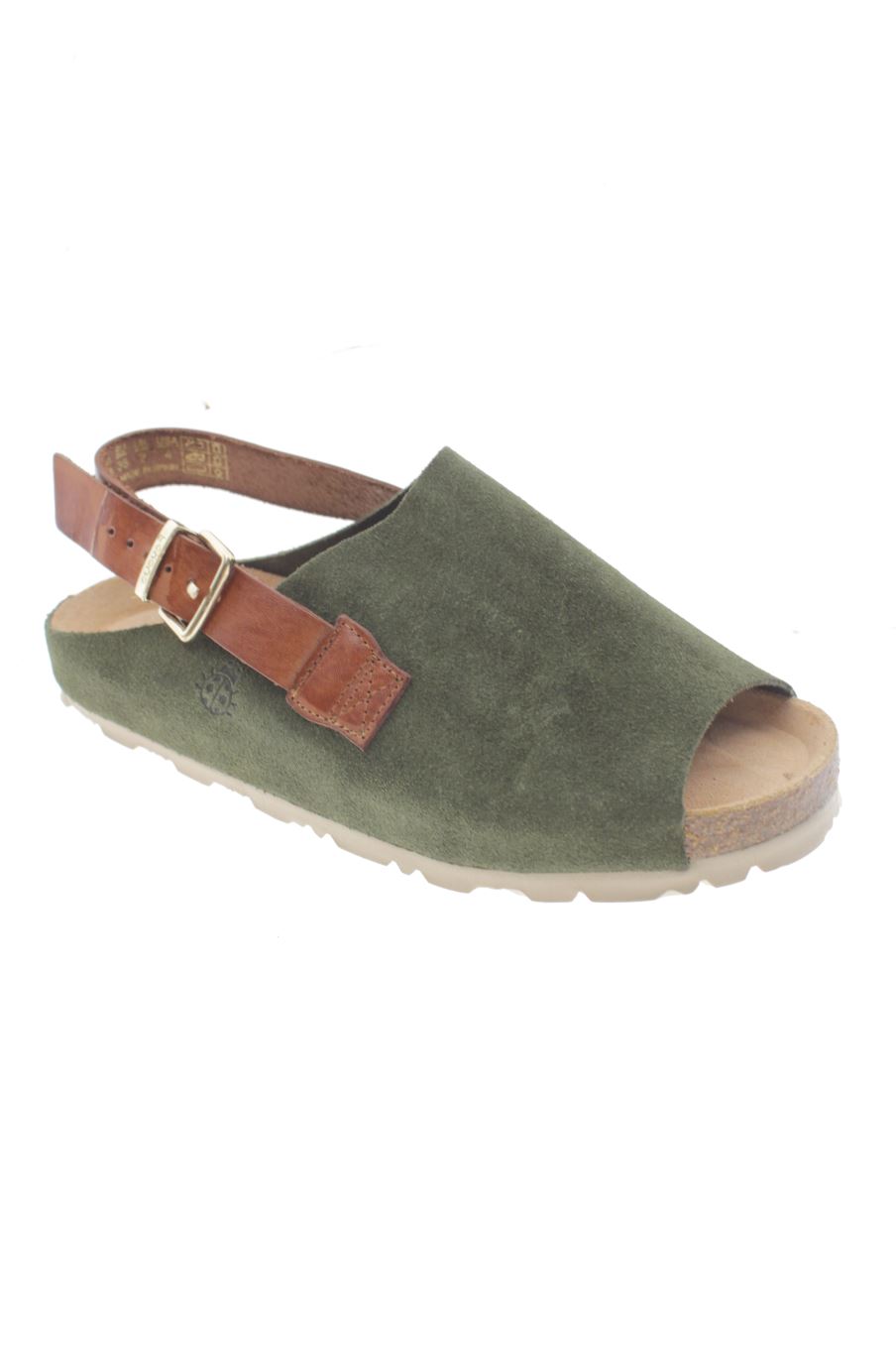 Sandalias planas de Yokono de la talla 35, de color verde de