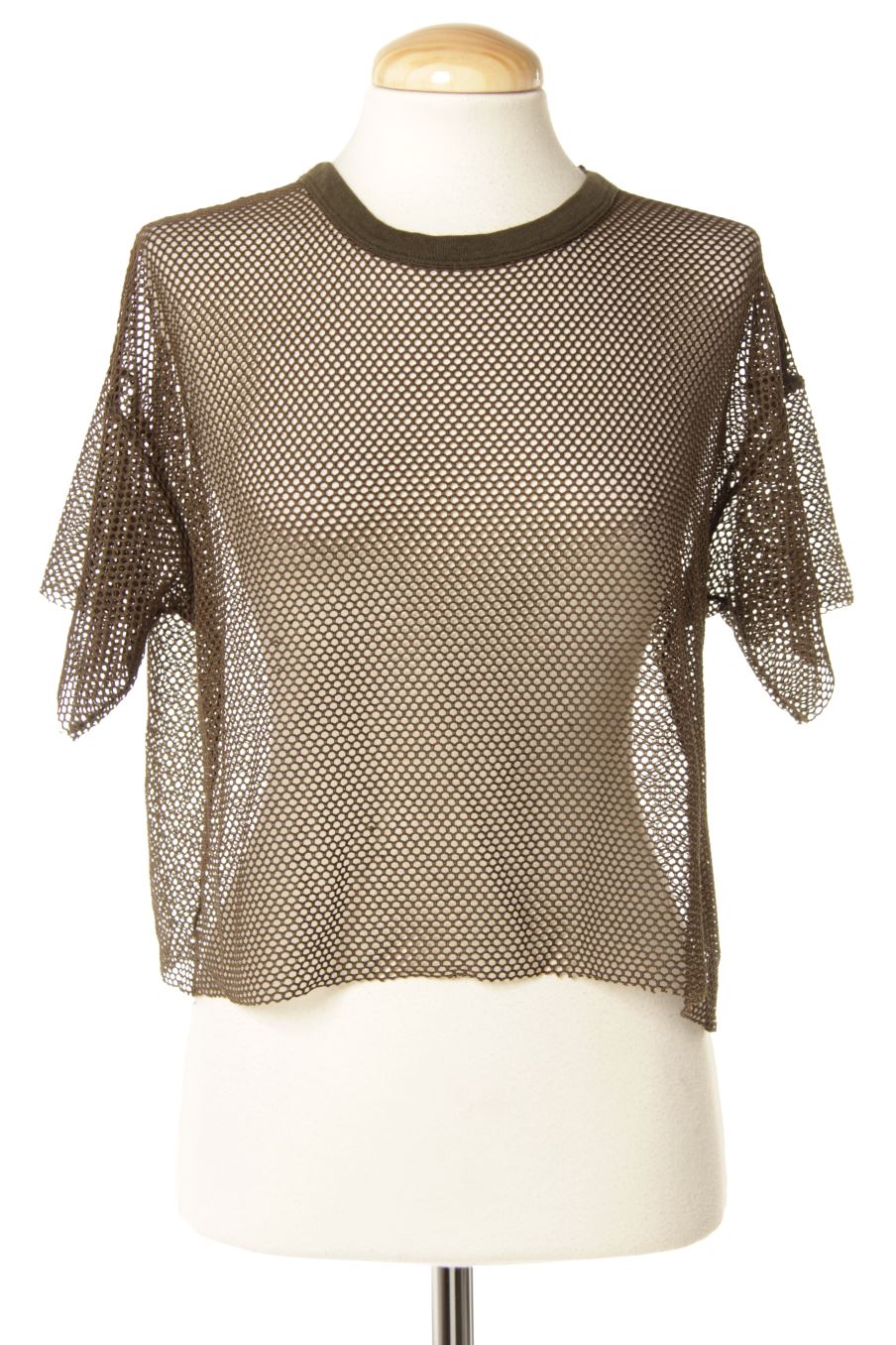 T-shirt Bershka de la taille M, de couleur vert