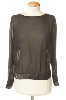 Langärmelige Bluse XS Amy gee