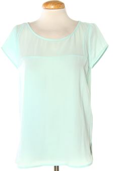 Blouse à manches courtes M Stradivarius