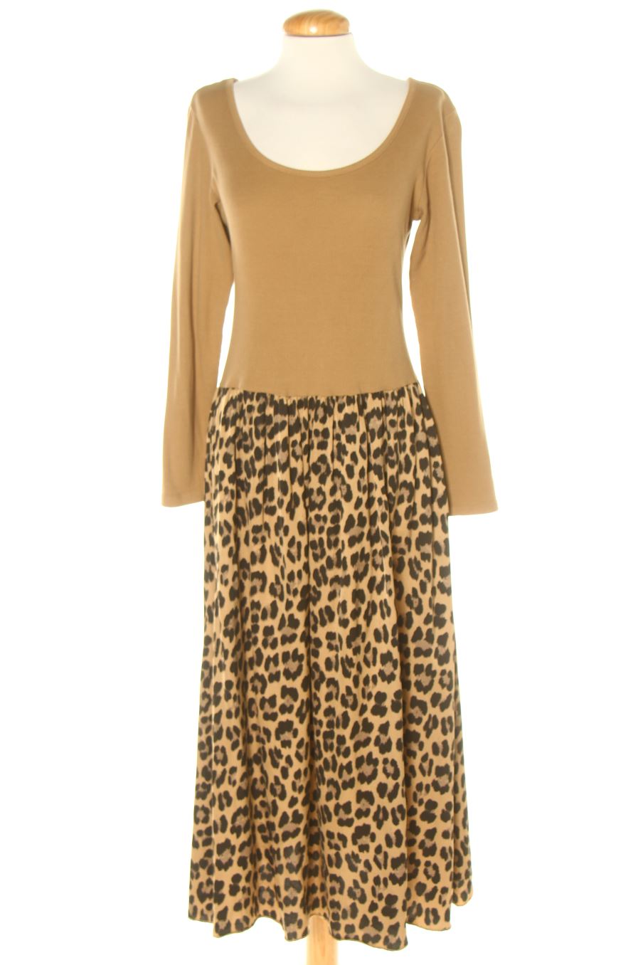 Einfaches Kleid von by coco Größe 40, Farbe Animal print, für