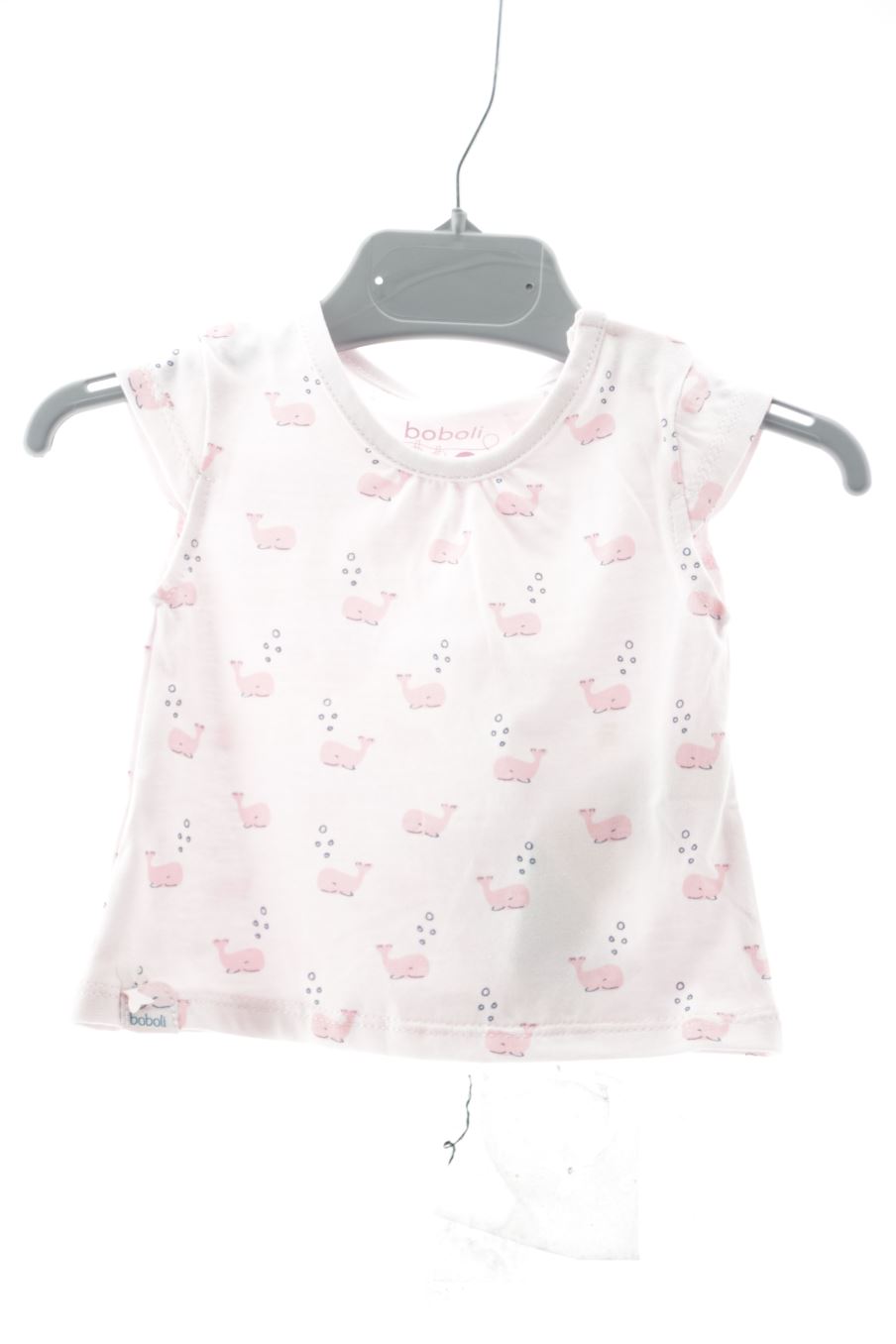 T-shirt Boboli de la taille 1 mois avec une étiquette