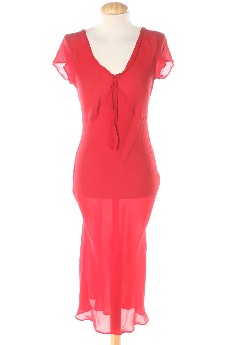Vestito casual de Massimo Dutti de la talla 42, de color rosso