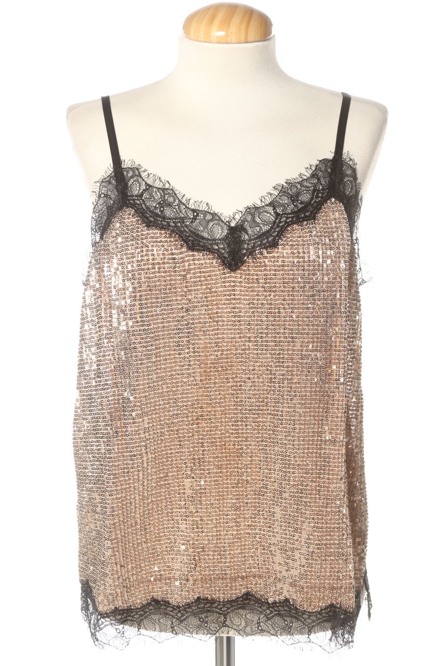 Top de PERCENTIL de la talla M, de color beige
