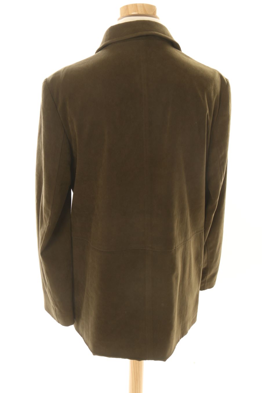 Abrigo de Zara de la talla L, de color verde