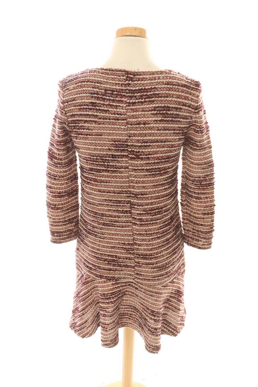 Robe casual Springfield de la taille S, de couleur bordeaux