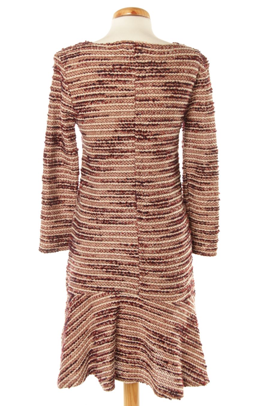 Robe casual Springfield de la taille S, de couleur bordeaux