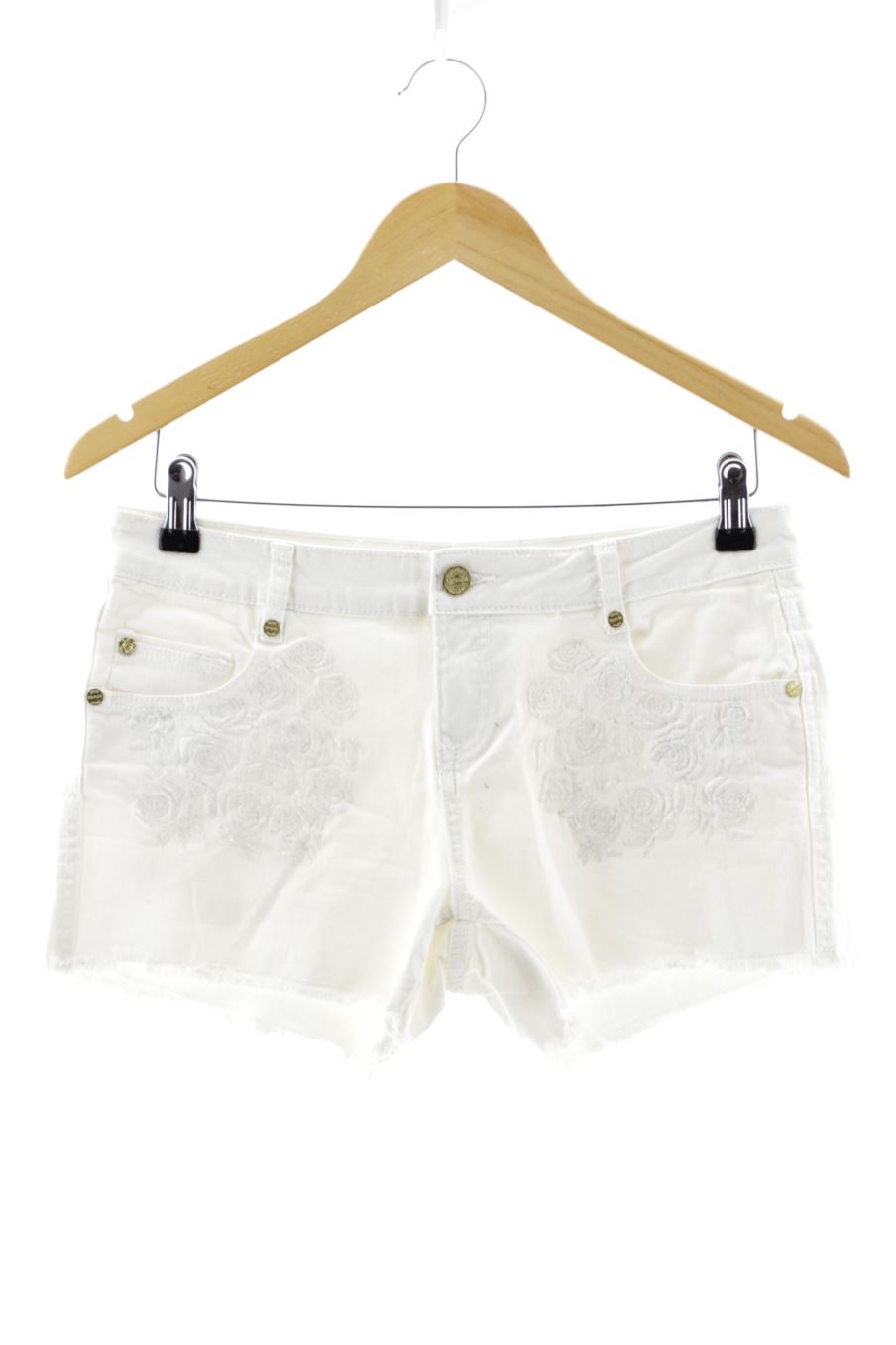 Shorts Fórmula Joven de la taille 40, de couleur blanc de denim