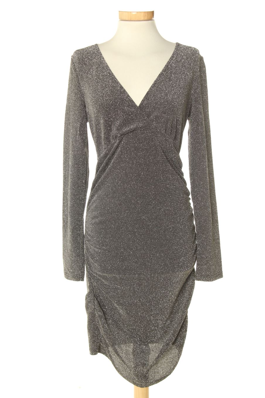 Robe H&M de la taille M, de couleur argenté
