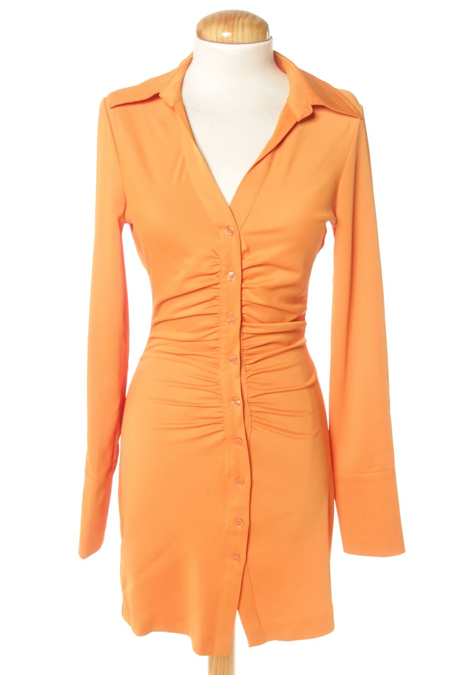 Robe casual H&M de la taille XS, de couleur orange