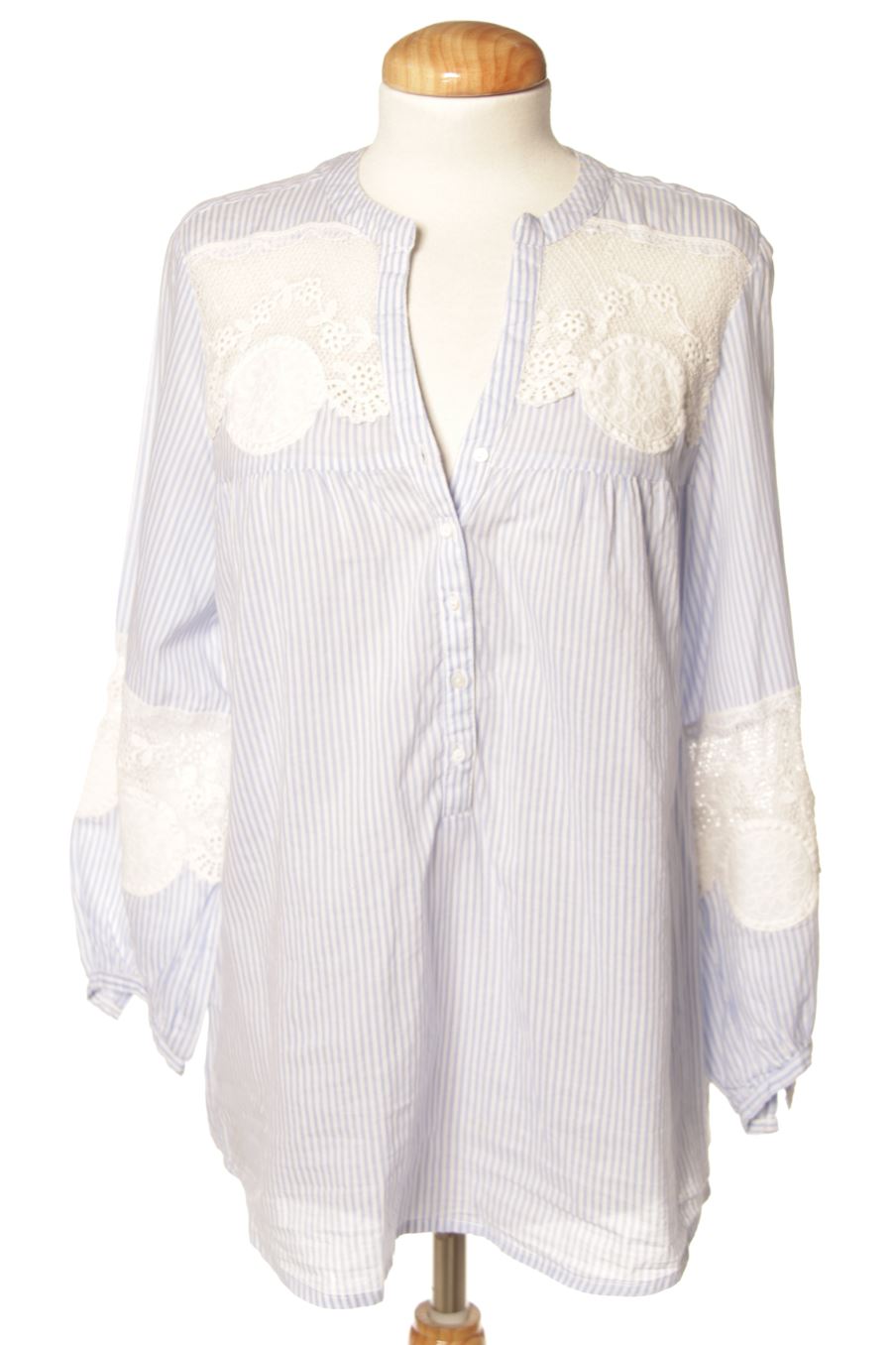 Blusa de manga larga de Sfera de la talla S, de color rayas