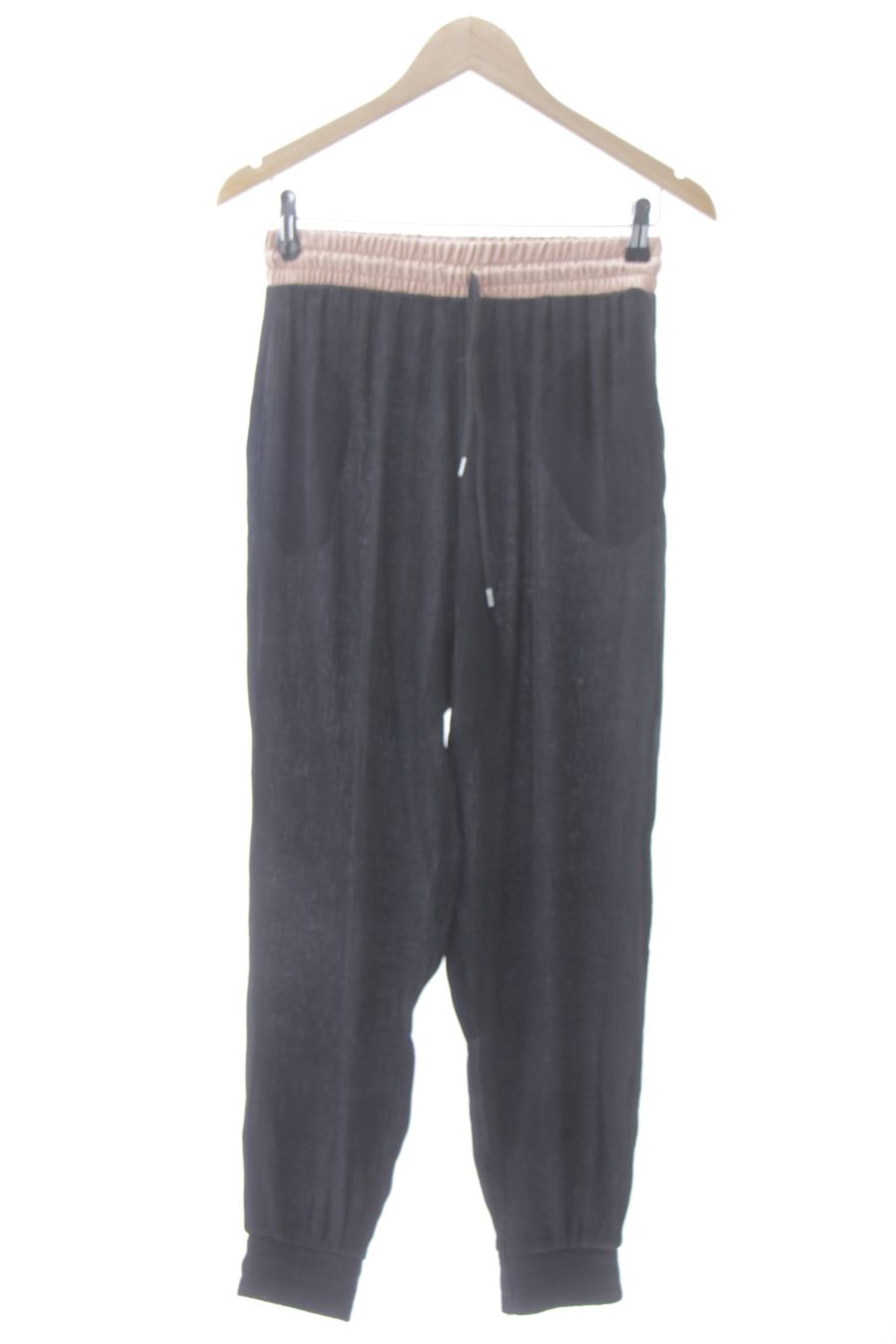 Pantalón Casual de Zara de la talla XS, de color negro
