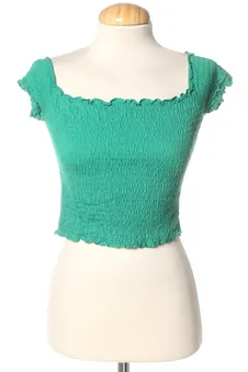 Blusa a maniche corte M Stradivarius, foto 1 di 2
