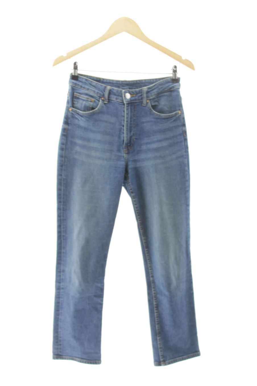 Jeans H&M de la taille 36, de couleur bleu de denim
