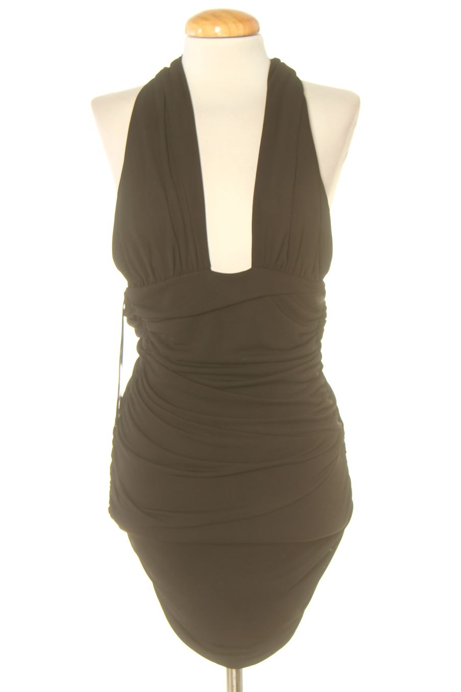 Robe casual Zara de la taille XS, de couleur noir