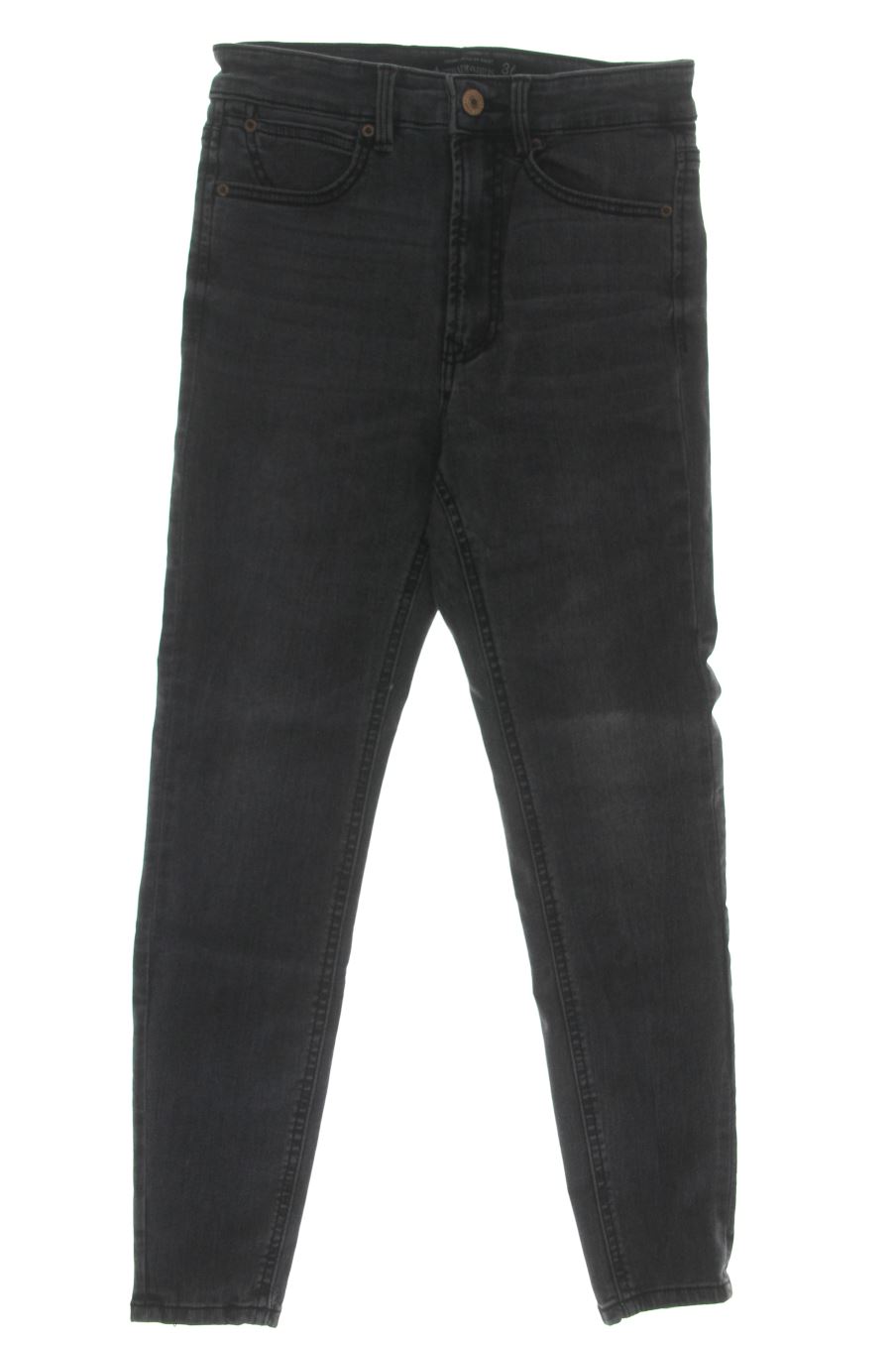 Jeans von Stradivarius Größe 36, Farbe Grau, aus Jeanskleidung für