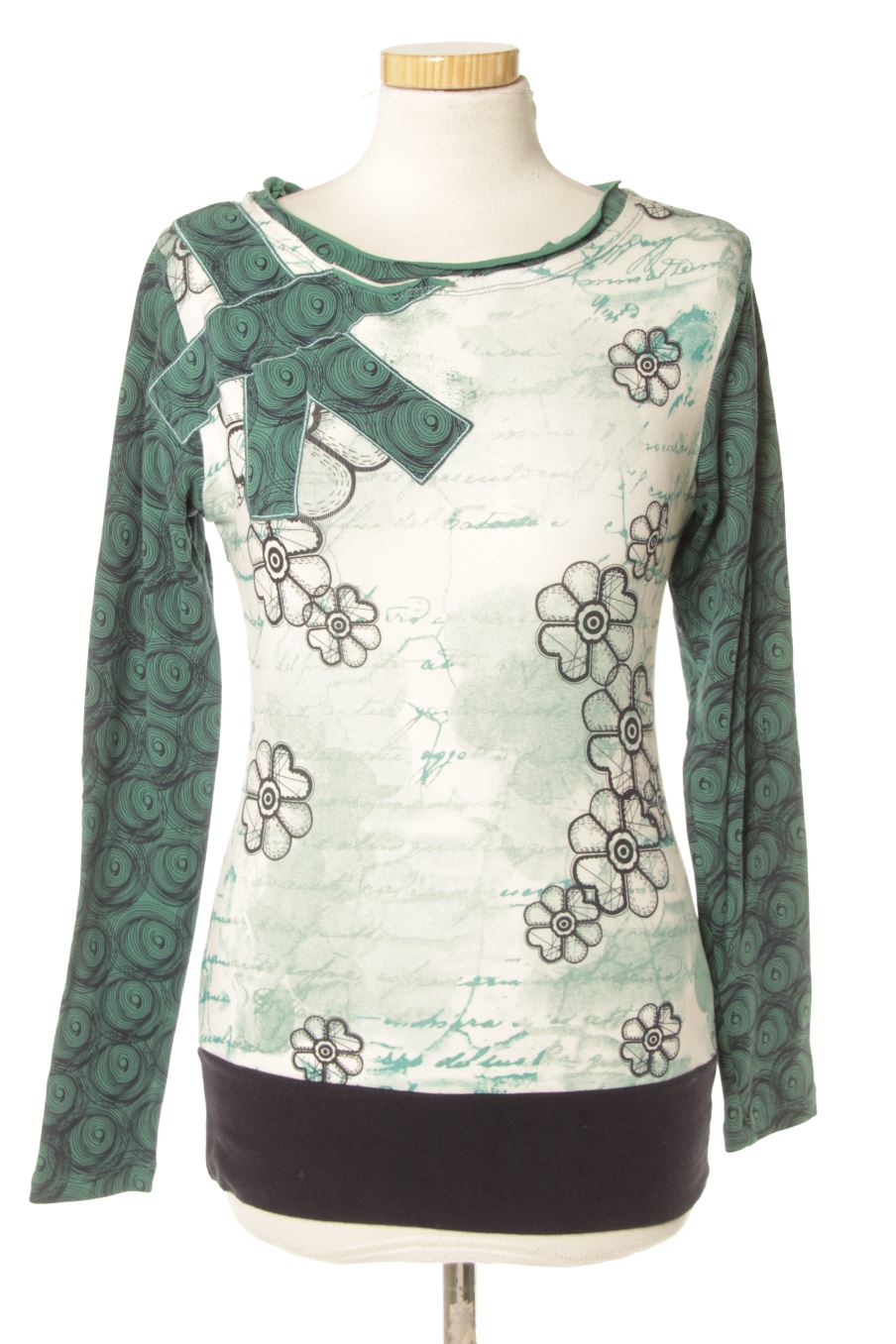 Camiseta de manga larga de Smash de la talla M, de color verde