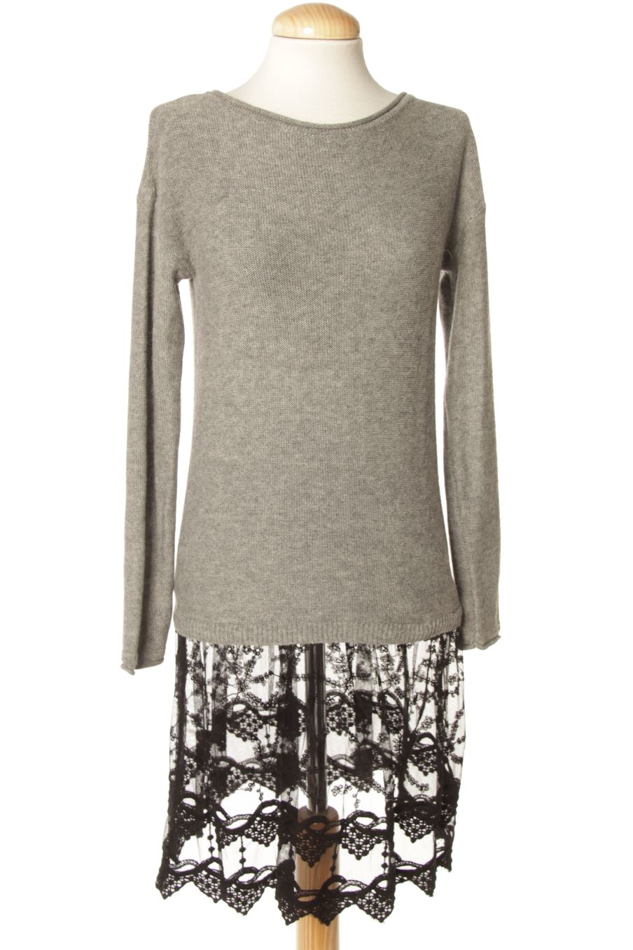 Vestido casual de Promod de la talla 38, de color gris