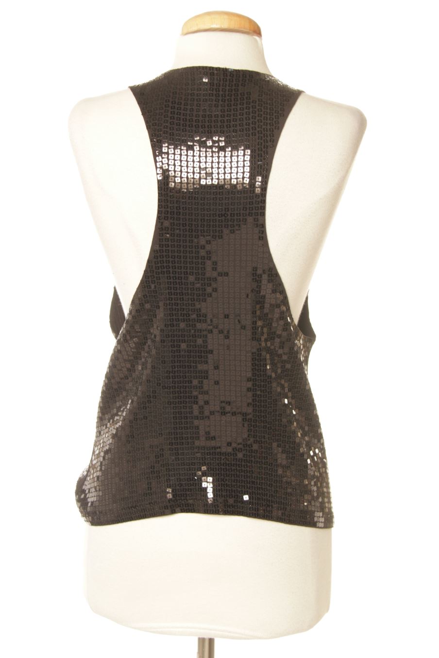 Top Benetton de la taille S, de couleur noir