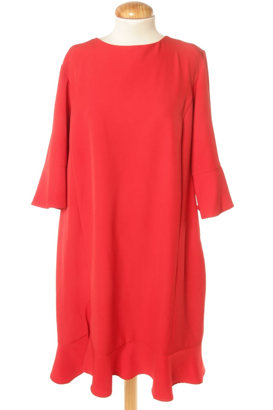 Vestido elegante de Antea de la talla 50, de color rojo