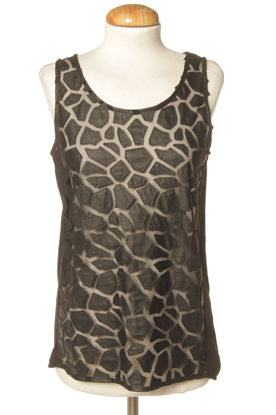 Top Vila Clothes de la taille XS, de couleur noir