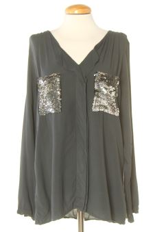 Blusa de manga larga M PERCENTIL