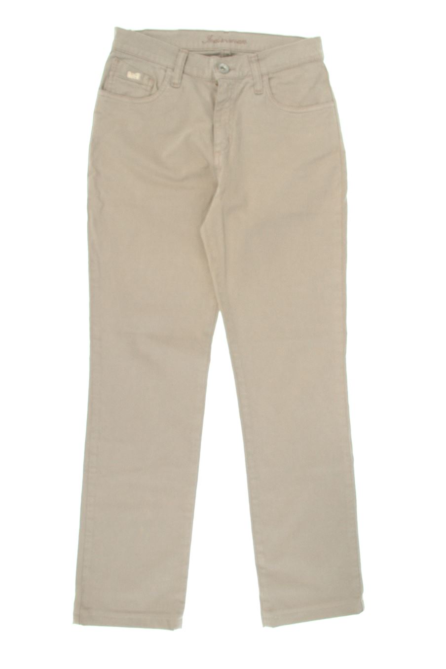 Jeans indiwoman de la taille 38, de couleur beige de denim