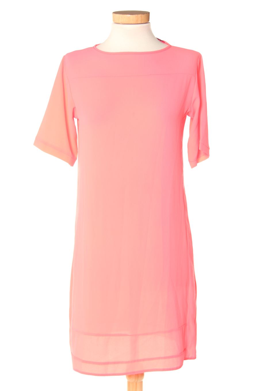 Robe casual Boohoo de la taille 36, de couleur rose