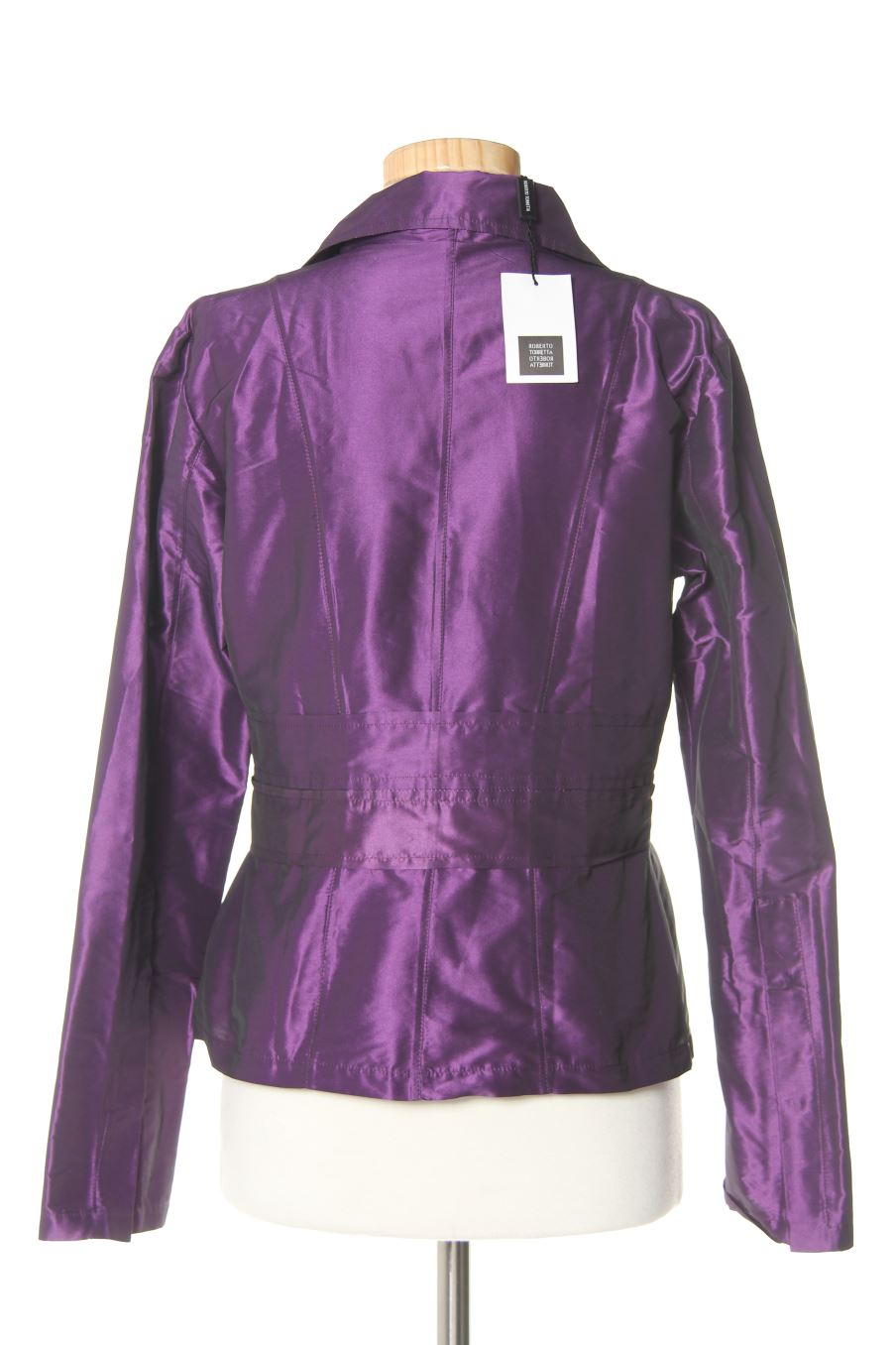 Gilet Roberto Torretta de la taille 40, de couleur pourpre