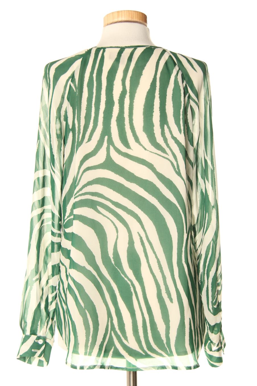 Langärmelige Bluse von Zendra Größe 40, Farbe Animal print, für