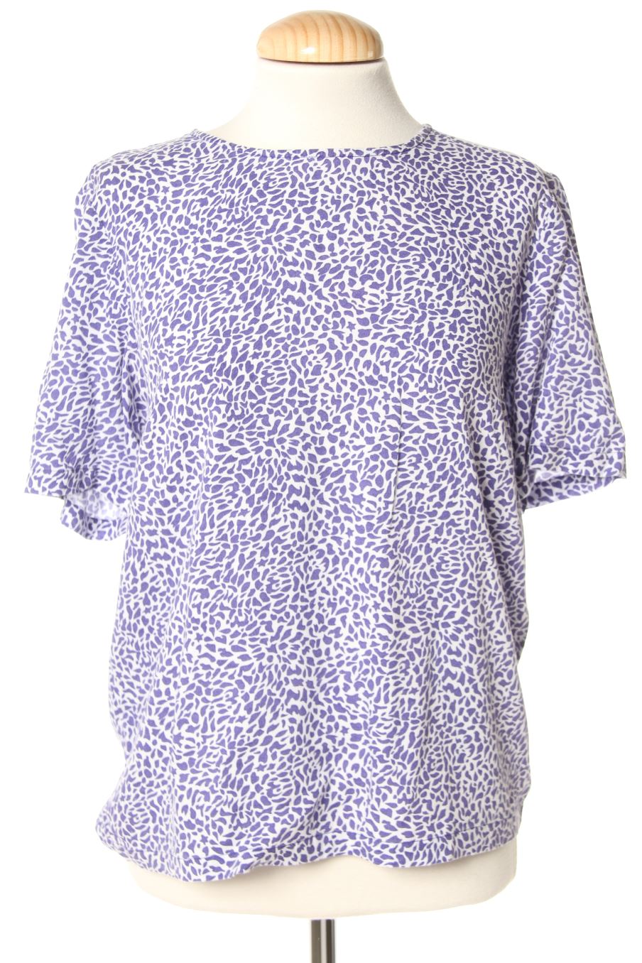 Blouse à manches courtes Pieces de la taille S, de couleur bleu
