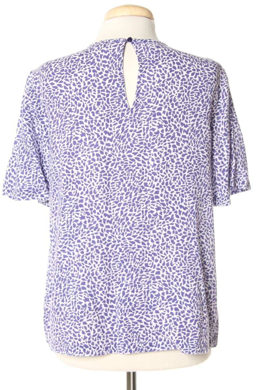 Blouse à manches courtes Pieces de la taille S, de couleur bleu