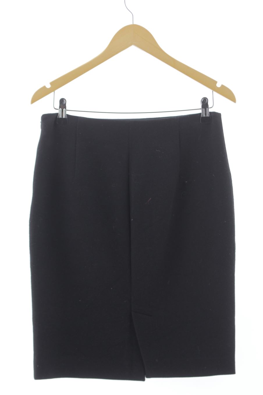 Aufwändiger Rock von Massimo Dutti Größe 40, Farbe Schwarz, für