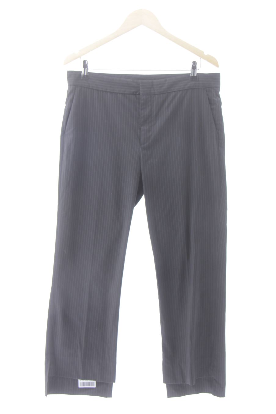 Pantalón de Zara de la talla L, de color rayas