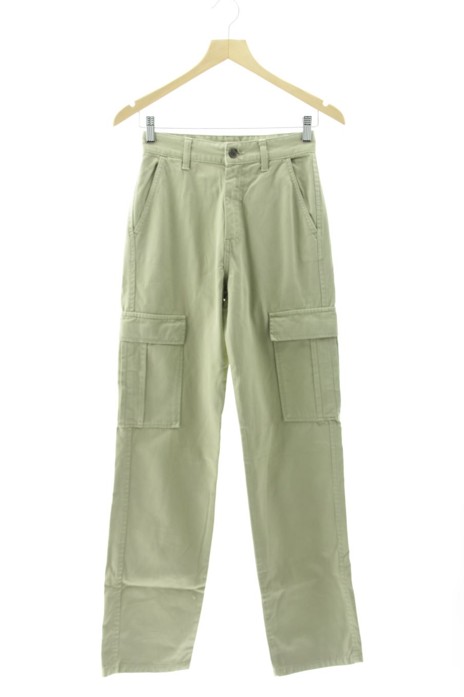 Pantalon Stradivarius de la taille 34, de couleur vert