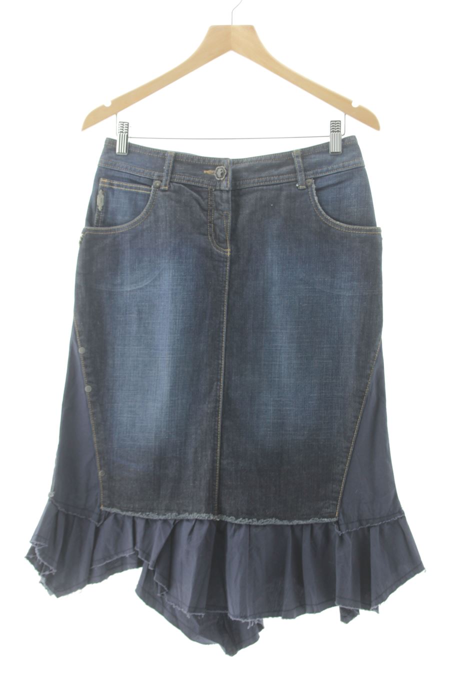 Jupe Mexx de la taille 38, de couleur bleu de denim