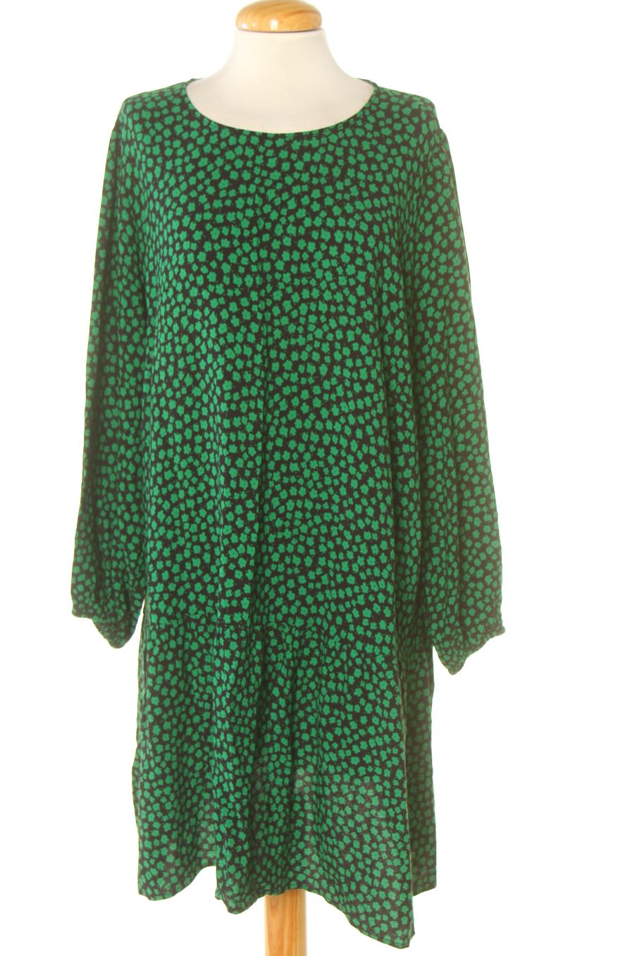 Robe casual H&M de la taille XL, de couleur vert