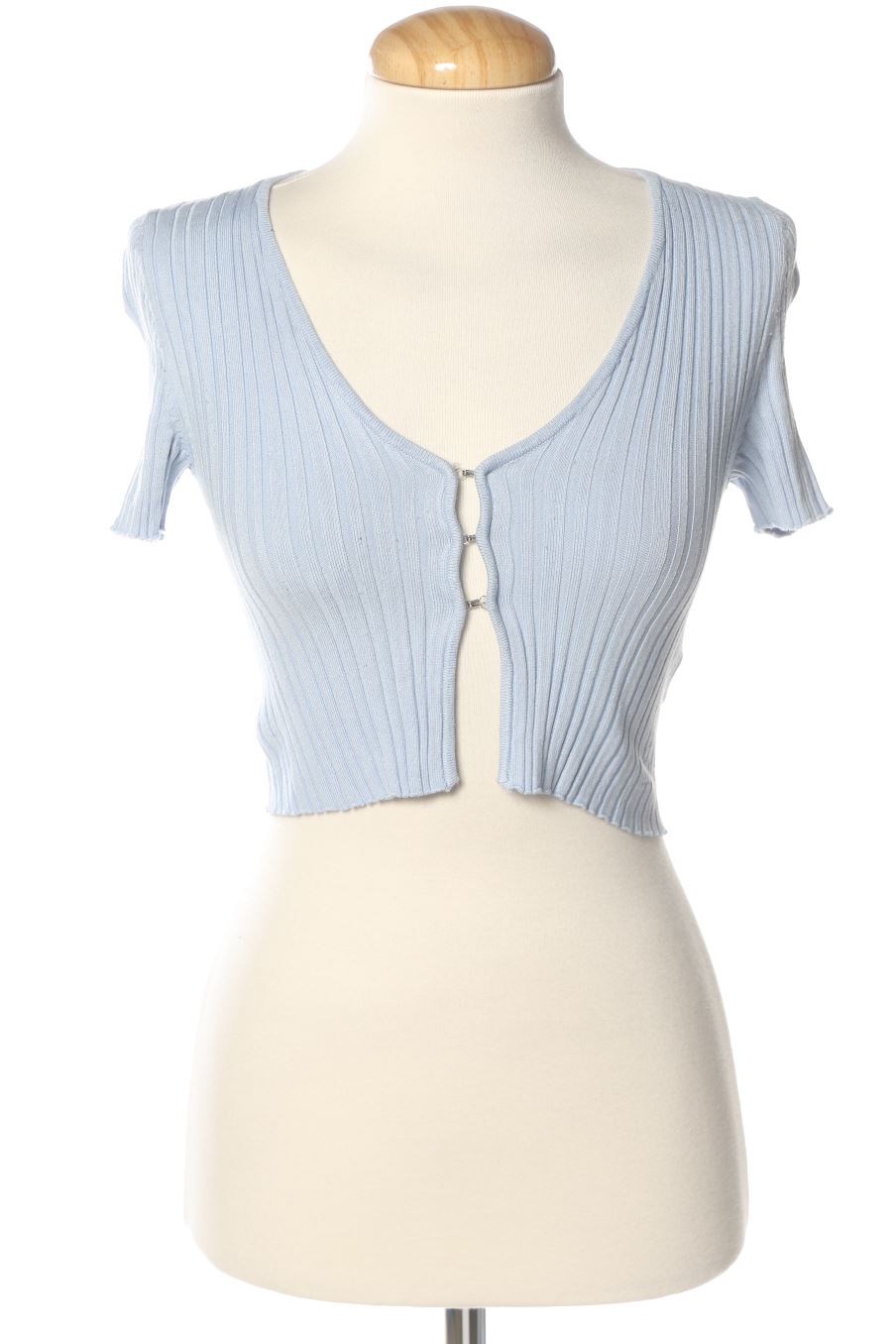 Cardigan von Bershka Größe S, Farbe Blau, für