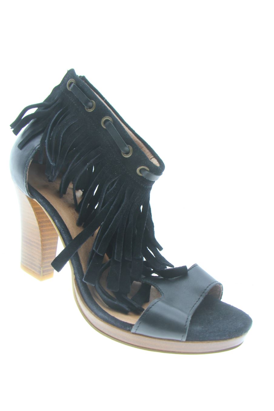Sandales à talons de La fée maraboutée de la taille 40, de couleur noir de