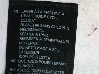 Blouse à manches courtes H&M de la taille 32, de couleur noir