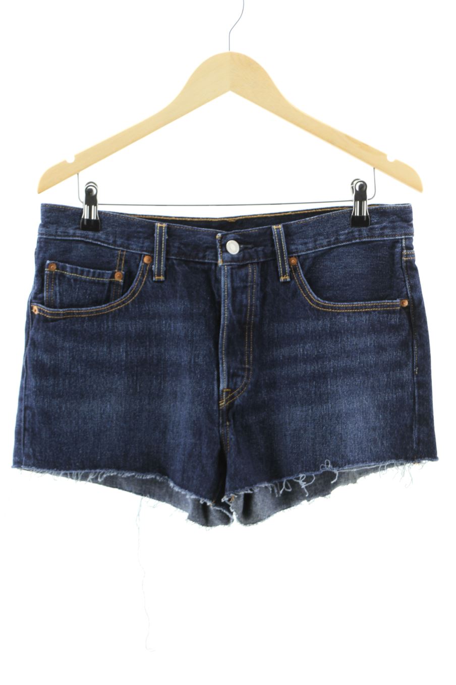 Pantalones cortos de Levi's de la talla 40, de color azul de ropa vaquera