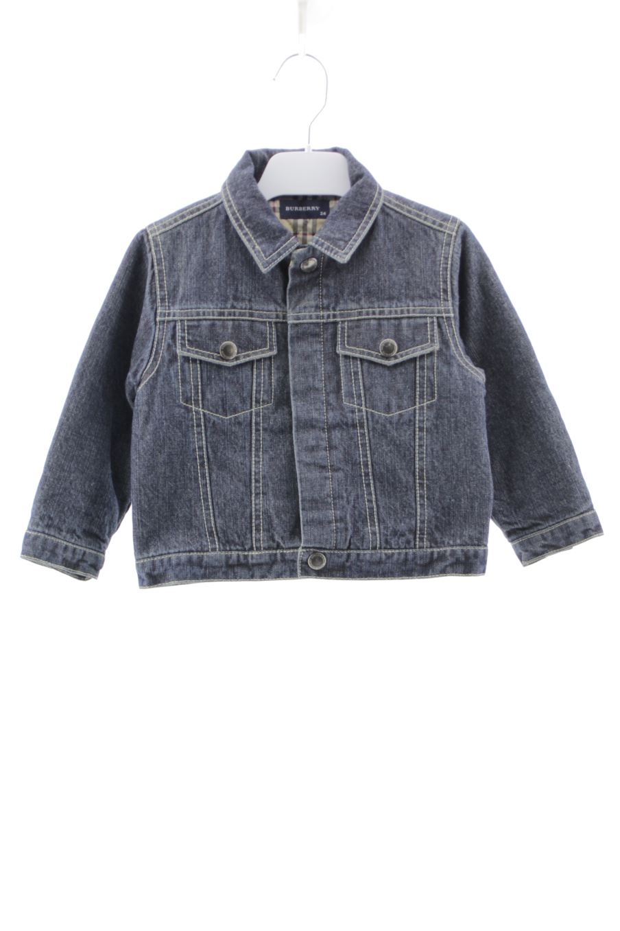 Cazadora de Burberry de la talla 2 años de denim de segunda mano