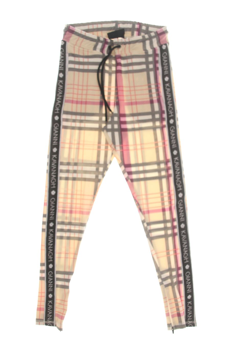 Pantalones de deporte de gianni kavanagh de la talla S, de color cuadros