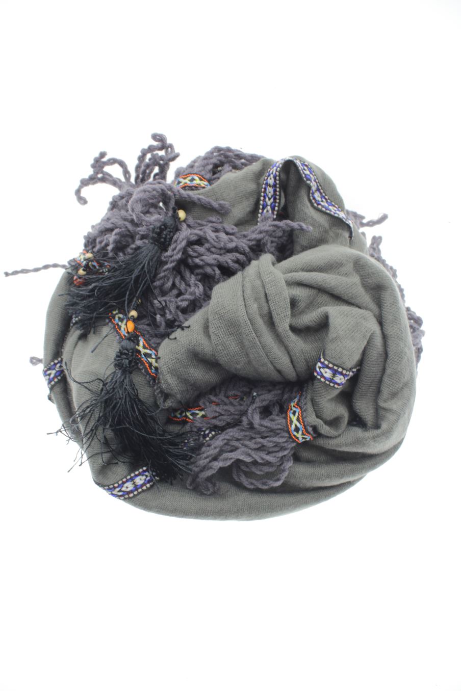Fular de PERCENTIL de la talla Única, de color gris