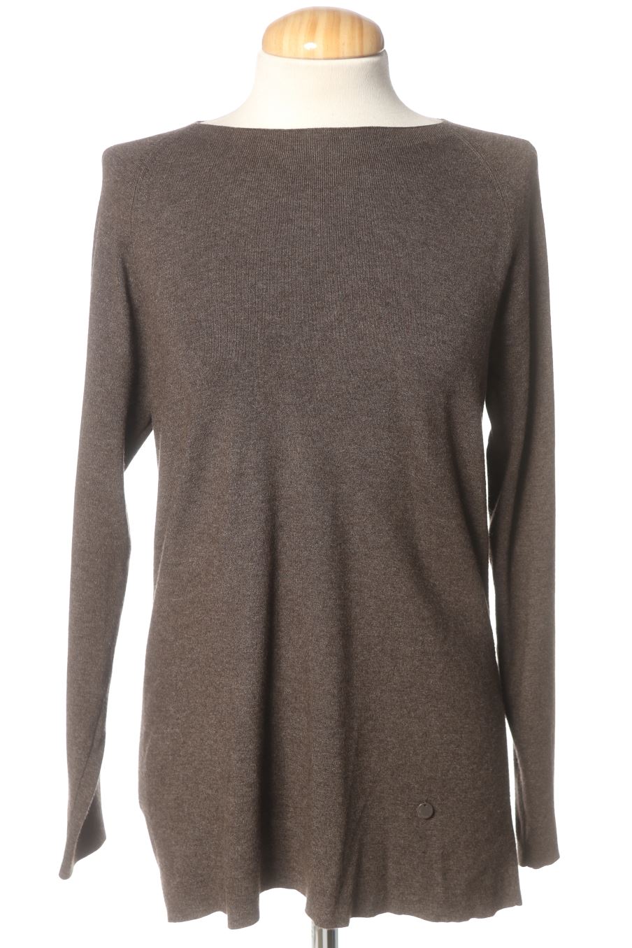Maglione de Adolfo Dominguez de la talla L, de color marrone