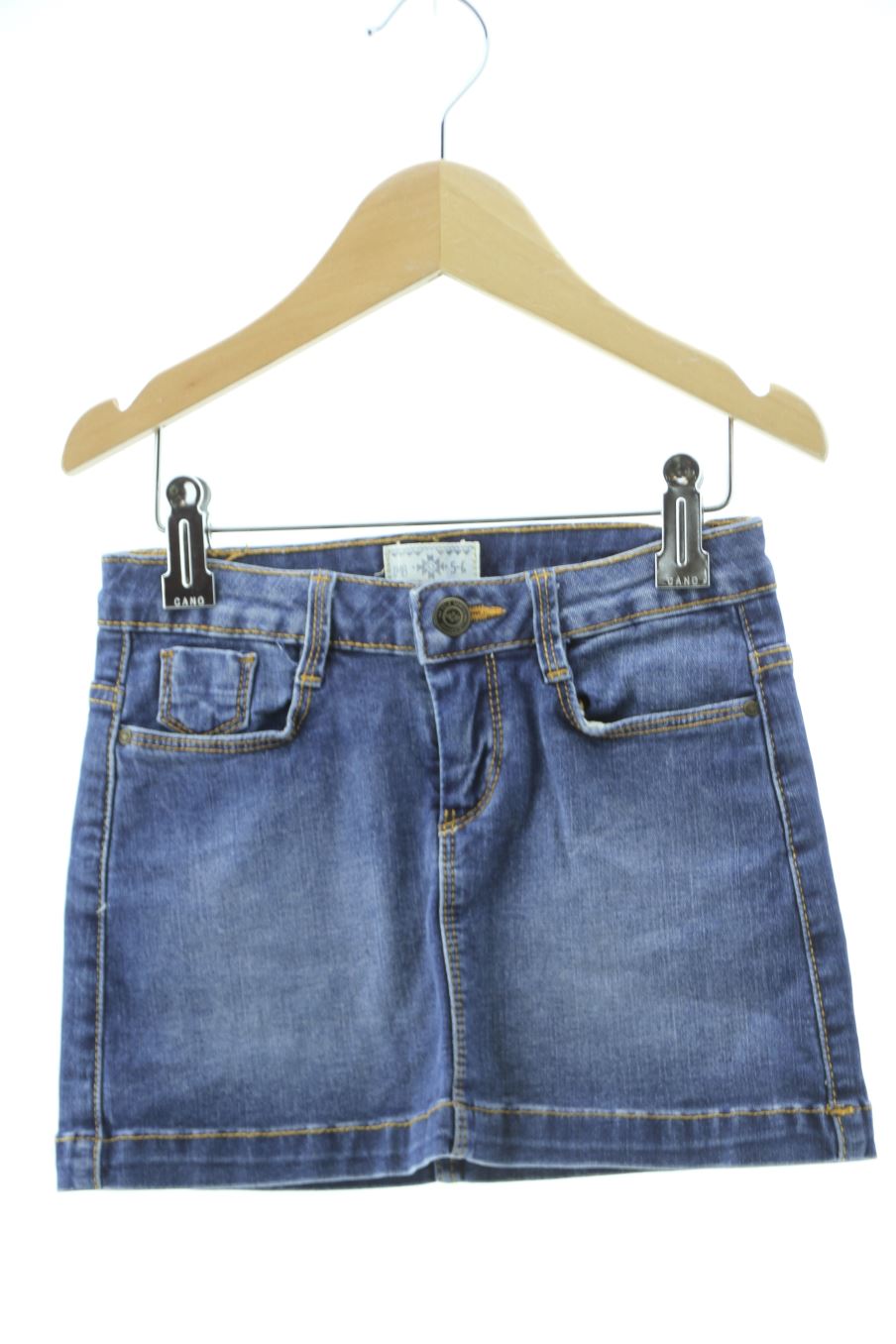 Jupe Dombi de la taille 5 ans de denim de seconde main