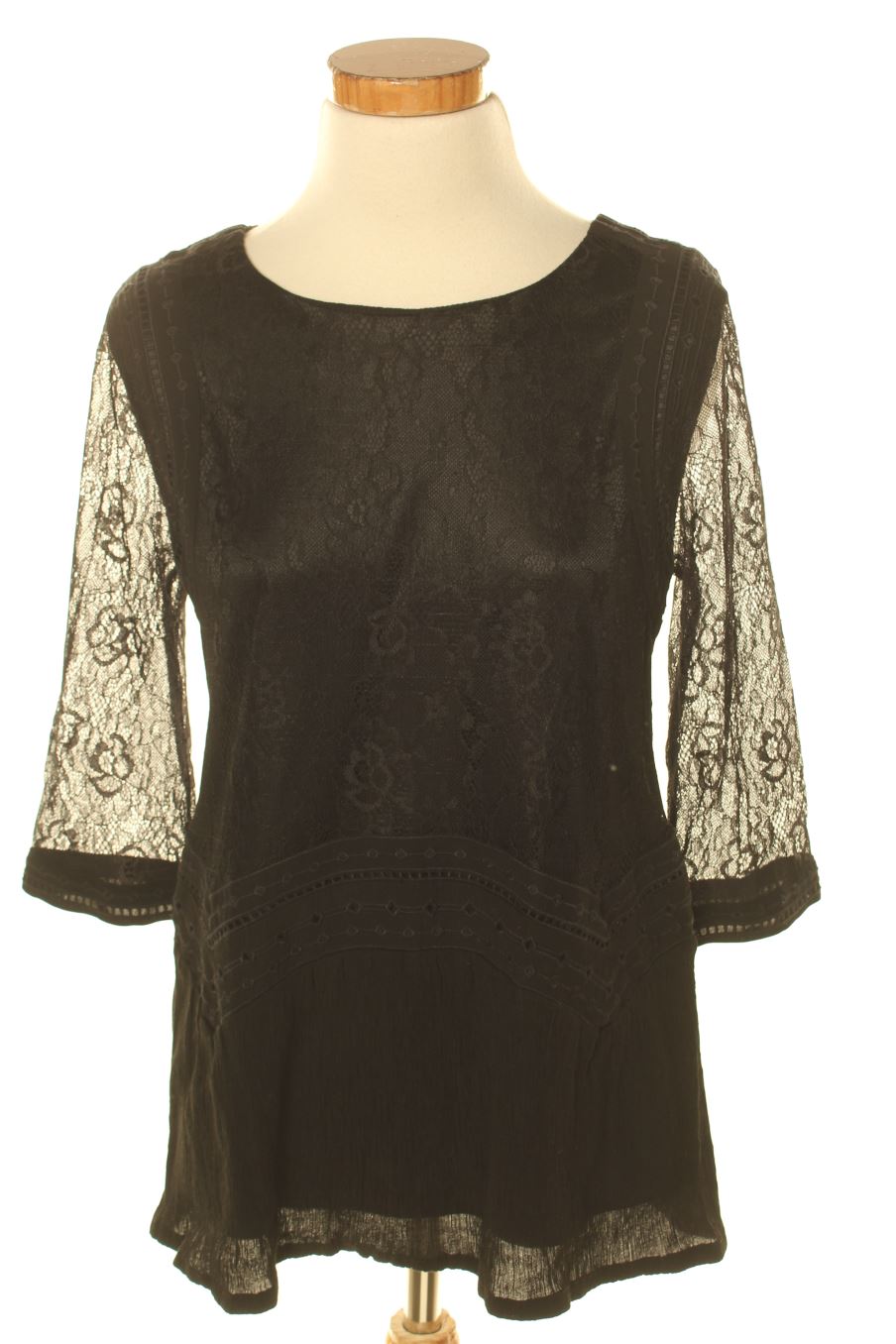 Blouse à manches longues See u soon de la taille S, de couleur noir